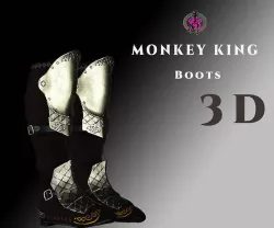 DT2 - Monkey King - Boots Low-poly 3D model