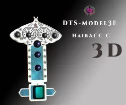 DTS - Model3E - HairAcc C Low-poly 3D model