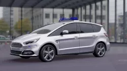 Ford S-max 2020 police car 3D model