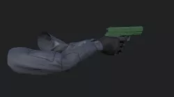 FPS Hands Low-poly 3D model