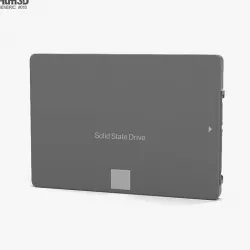Generic SSD 3D model