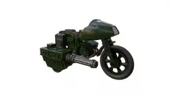 GI Joe RAM Motorcycle 3D model