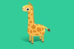 Giraffe - Quirky Series Low-poly 3D model