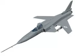 grumman x-29 3D model