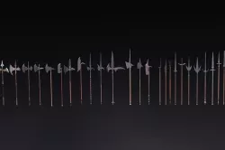 Halberds and spears Low-poly 3D model