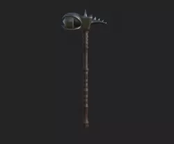 Hammer - game ready Low-poly 3D model