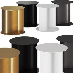 HIRO YIN and YANG Coffee Tables 3D model