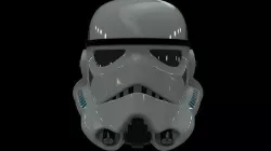 Imperial Stormtrooper Helmet Low-poly 3D model