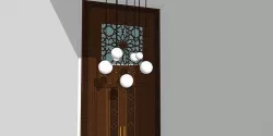 Islamic style door 3D model