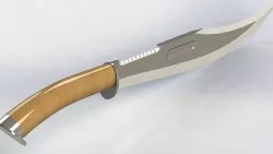 Knife Modelling 3D model