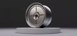 L4 wheel Low-poly 3D model