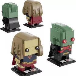 Lego BrickHeadz - 41496 Supergirl and Martian Manhunter 3D model