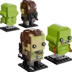 Lego BrickHeadz - 41622 Peter Venkman and Slimer 3D model