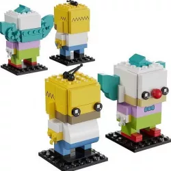 Lego BrickHeadz - 41632 Homer Simpson and Krusty the Clown 3D model