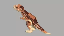 Lego T-Rex 3D model