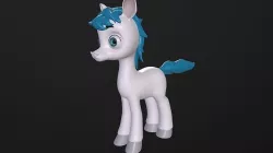 Little Pony Cartoon 3D model