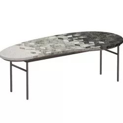 Liza Coffee Table Crate and Barrel 3D model
