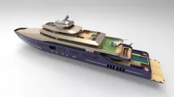 luxury yacht 88 3D model