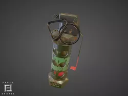 M84 Flashbang 3D model