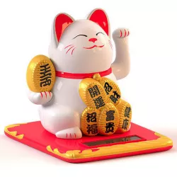Maneki Neko Cat White 3D model