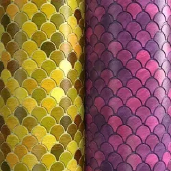 Materials 15- Fish scale tiles PBR Texture