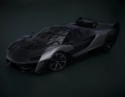 mclaren sabre 2021 3D model