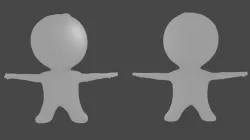  Mini Deadpool Base Low-poly 3D model