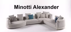 Minotti Alexander Sofa  - Minotti 3D mode 3D model