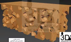  modeling table Low-poly 3D model