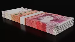 Money Stack - 50 Pound - Coins -High Quality 3D model 3D model