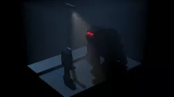 Monster And OLD man street scene 3D model
