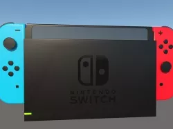 Nintendo Switch 3D model