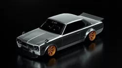 Nissan Skyline GTR 1970 - Silver 3D model 3D model
