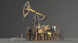 Oil Pump Jack 3D model