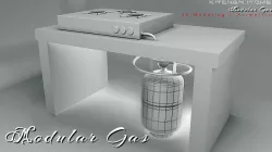 OPEN KITCHEN  3D model