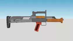 OTS-14 groza conversion 3D model