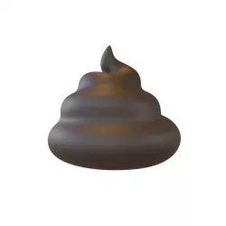 Pile of Poo v2 003 Low-poly 3D model