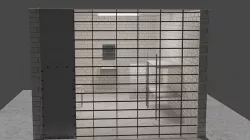 prison cell 3D model