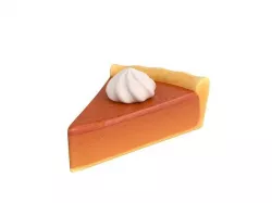 Pumpkin Pie 3D model