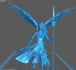Queen of the monsters 3D model