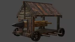 Ram for s Low-poly 3D model