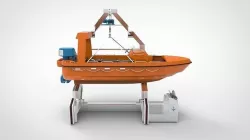 Rescue boat  3D model