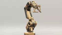 Robot Arm 3 RIGGED and Animated 3D model