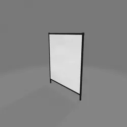 Room Divider Low-poly 3D model