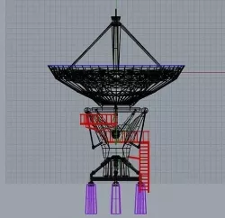 Satellite 3D model