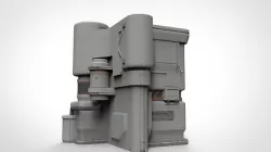 sci-fi architecture 11 3D model