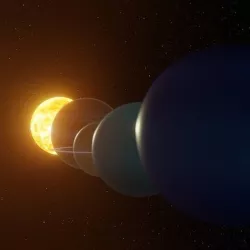 solar system 3D model