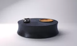 Soori By poliform low round coffee table 3D model