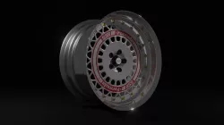 SSR Formula Aero Mesh Low-poly 3D model