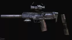 ST kinetics SPW Submachine gun Low-poly 3D model
